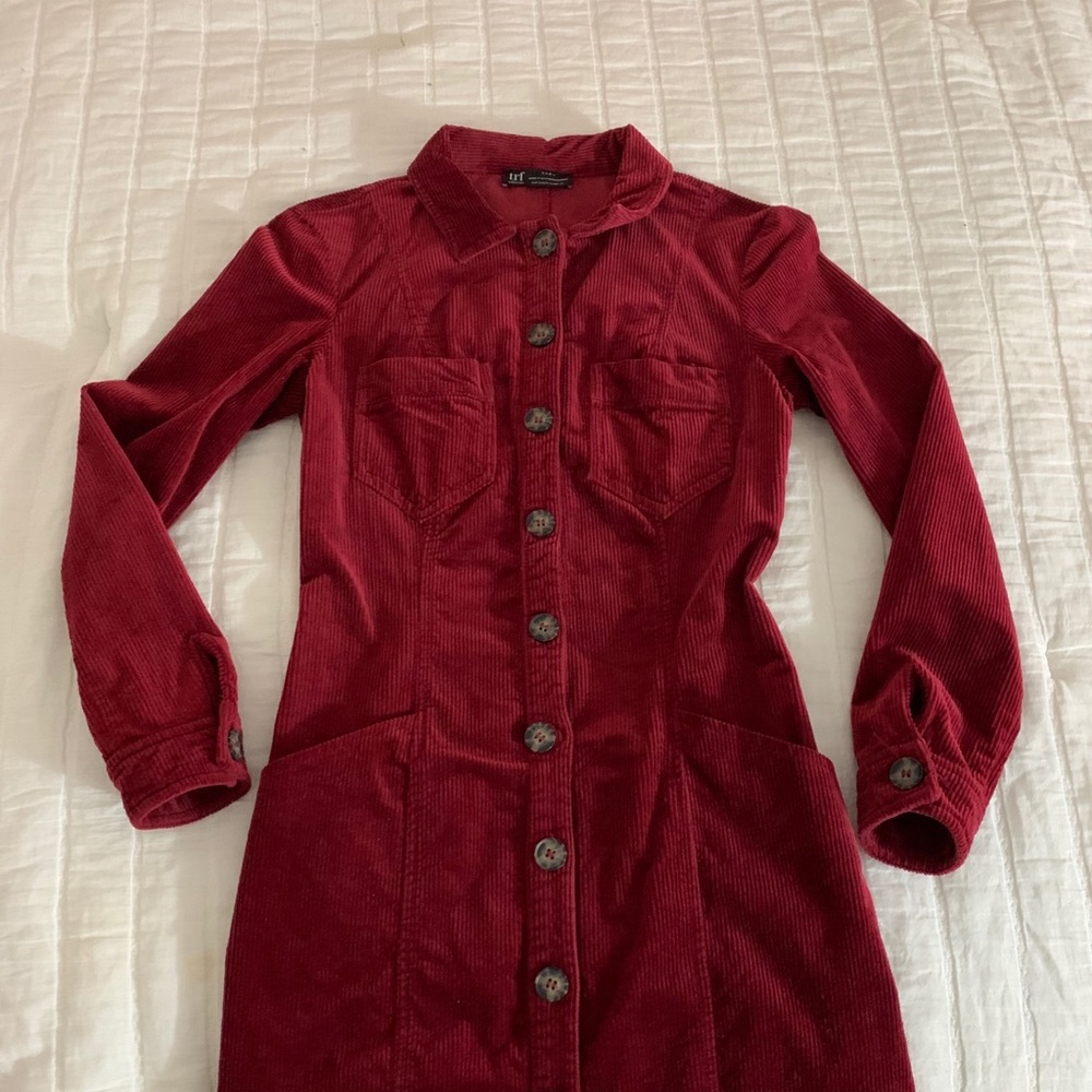 ZARA Corduroy Dress